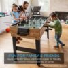 Alternate view of 10-in-1 Combo Game Table Set w/ Pool, Foosball, Ping Pong, Chess – 2x4ft