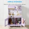 Alternate view of Pretend Play Cottage Kitchen Wooden Toy Set for Kids w/ 5 Accessories