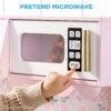 Pretend Play Cottage Kitchen Wooden Toy Set for Kids w/ 5 Accessories