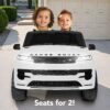 24V 2-Seater Licensed Range Rover Sport Ride-On Car w/ Parent Control