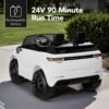 24V 2-Seater Licensed Range Rover Sport Ride-On Car w/ Parent Control