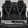 24V 2-Seater Licensed Range Rover Sport Ride-On Car w/ Parent Control