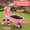 Kids Gardening Tool Set with Wheelbarrow 8pc