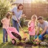 Kids Gardening Tool Set with Wheelbarrow 8pc