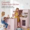 Additional product view of Pretend Kitchen Toy Set for Kids w/Lights, Sounds, Island, Espresso Machine