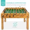 48in Foosball Table for Kids & Adults w/ 2 Balls