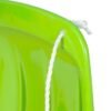 48in Kids Toboggan Snow Sled Board w/ Pull Rope, Curved Edges