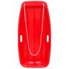 Kids Outdoor Plastic Toboggan Snow Sled Board w/ Pull Rope, Handles - 35in