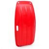 Kids Outdoor Plastic Toboggan Snow Sled Board w/ Pull Rope, Handles - 35in