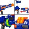 Additional product view of Electric Soft Foam Ball Long-Distance Blaster Toy w/ Barrel Extension, Bipod