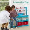 Alternate view of Pretend Play Doctor’s Office, Kids Wooden Toy Set w/ Accessories Included