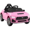 12V Kids Ride-On Car Officially Licensed Ford Mustang w/ Remote, 2 Speeds