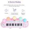 37-Key Kids Electric Keyboard w/ Microphone, Stool