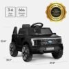 12V Kids Ride On Car Officially Licensed Ford Lightning w/ Remote, 2 Speeds