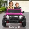 Additional product view of 24V 2-Seater Electric Ride-On Car Truck w/ Parent Control, Bluetooth